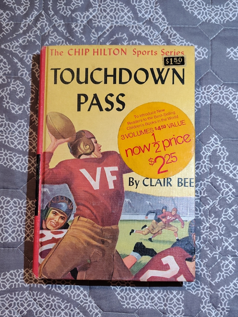 Touchdown Pass By Clair Bee Vintage Football Book